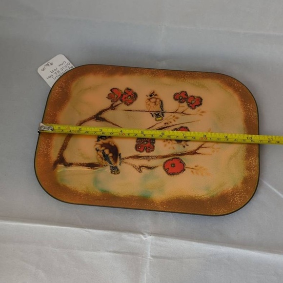 Vintage enamel on Copper Art - Picture 7 of 7